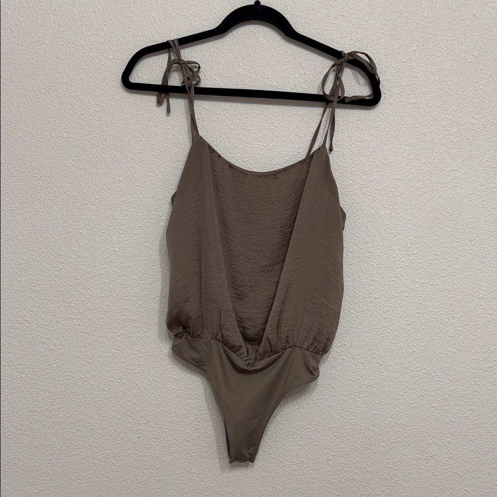 Wishlist Tan blouse Bodysuit for Women